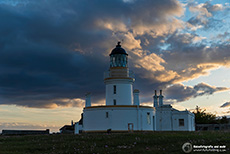 Bedrohliche Wolken über dem Chanonry Leuchtturm