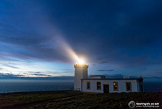 Duncansby Head Leuchtturm zur blauen Stunde