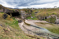 Eingang der Smoo Cave