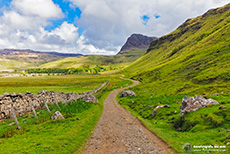Ausblick auf dem Rückweg