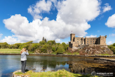 Andrea am Dunvegan Castle, Skye
