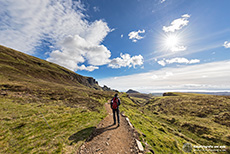 Andrea maschiert schon mal los