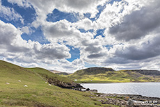 Aussicht auf die Bucht von Duntulm