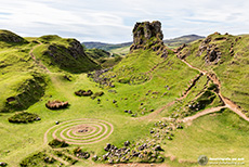 Fairy Glen und Castle Ewen, Skye