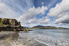Strand von Staffin Bay, Skye