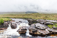 River Etive Falls, Glen Etive, Schottland