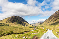 Glen Etive mit dem River Etive