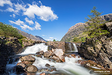 Clachaig Falls, Schottland
