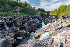 River Orchy Falls, Schottland