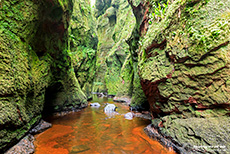 Schlucht Finnich Glen, Schottland