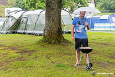 Grillen im Regen, warum nicht