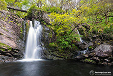 Wasserfall von Inversnaid am Loch Lomond