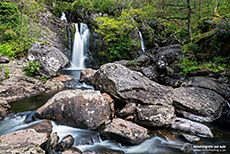 Wasserfall von Inversnaid am Loch Lomond