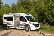 Sieht idylisch aus, aber die Midges waren ziemlich lästig