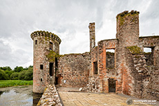 Caerlaverock Castle , Dumfries and Galloway, Schottland