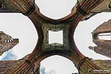 Wirklich sehr beeindruckend die Dachkonstruktion