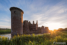 Caerlaverock Castle , Dumfries and Galloway, Schottland