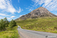 Straßen ins Glen Etive