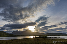 Die Sonne verabschiedet sich wieder für heute