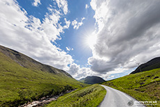 Fahrt ins Glen Etive