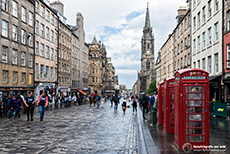 The Royal Mile, Edinburgh, Schottland
