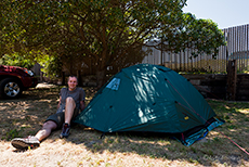 Unser erster Campingplatz