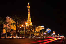 Eiffelturm und Ballon des Hotel Paris, Las Vegas