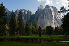 Aussicht im Yosemite Valley, Yosemite Nationalpark