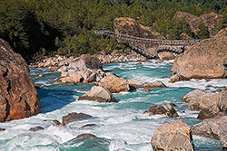 H&auml;ngebr&uuml;cke zum Gletscher
