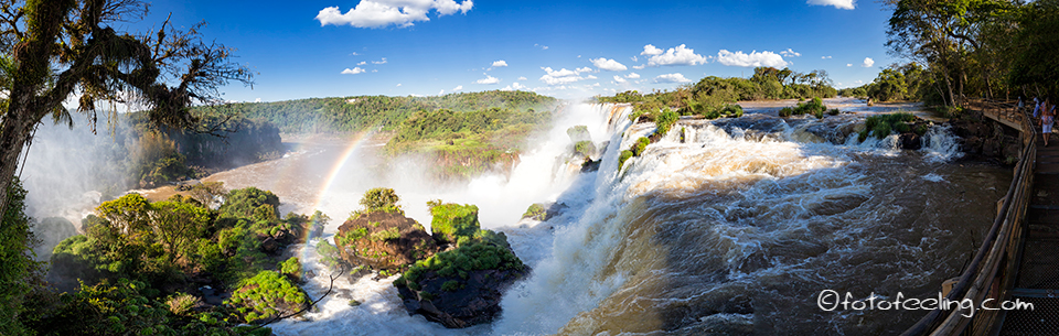 Iguaz-Wasserflle, Argentinische Seite