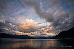 Sonnenuntergang am Todos Los Santos