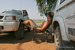 Relaxen auf der Campsite Ihaha