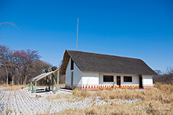 Elefantensicherer Ablution Block in der Nxai Pan