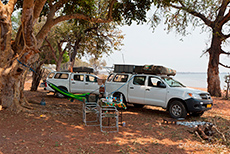 toller Ausblick auf dem Kariba See