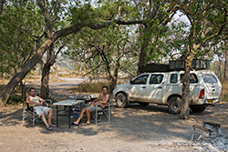 North Gate Campsite am Khwai Moremi NP