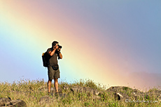 Chris unterm Regenbogen