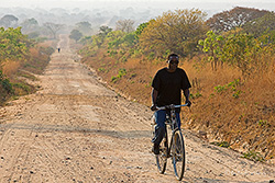 Auf dem Weg zur Leopard Hill Road