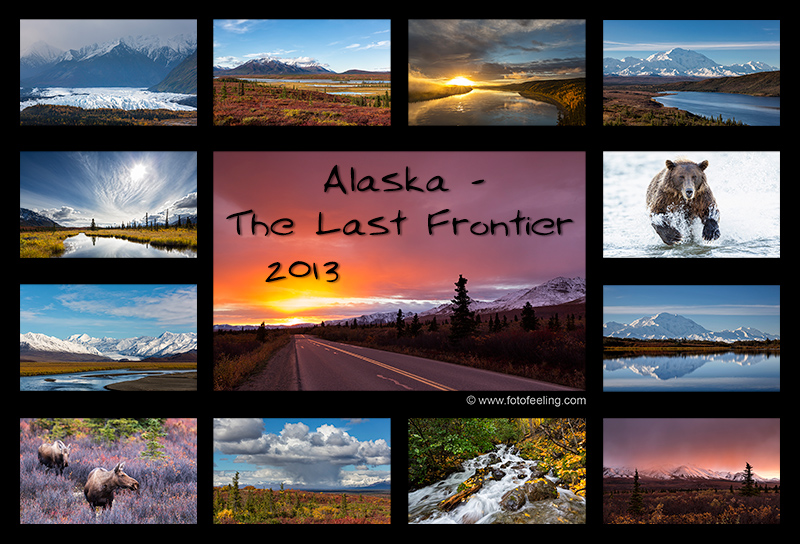 Kalender - Alaska - The Last Frontier 2013
