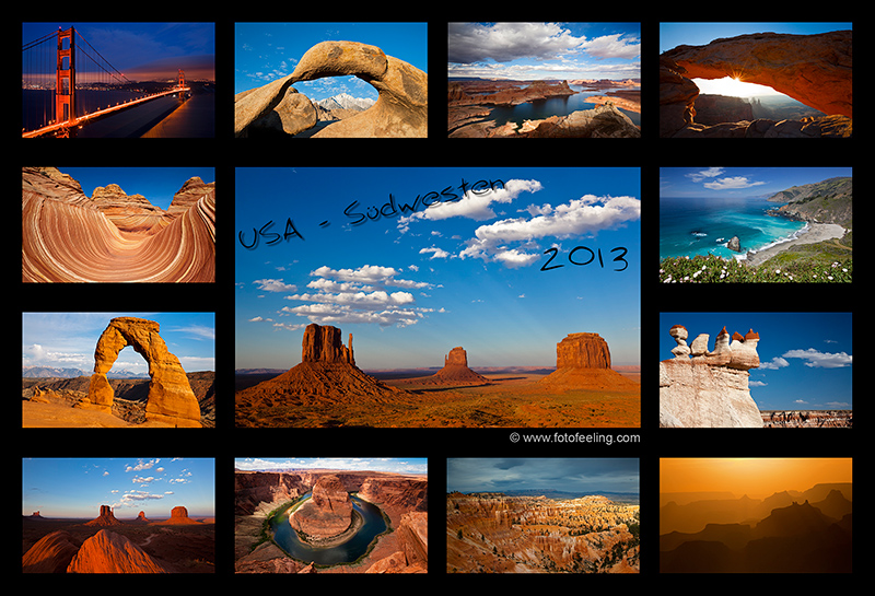 Kalender USA - Südwesten 2013