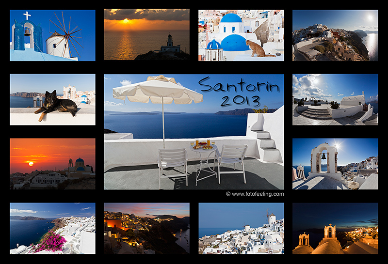 Kalender - Santorin 2013