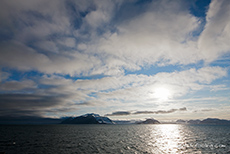 "Abendstimmung" zur Mittsommerzeit, Spitzbergen