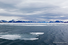 Landschaft im Woodfjord, Spitzbergen