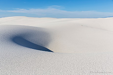 Dünenlandschaft im White Sands National Monument
