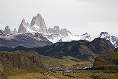 El Chaiten am Fuße des Fitz Roy Massivs