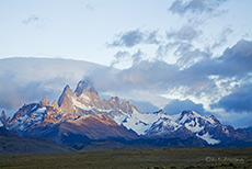 Fitz Roy Massiv am Morgen