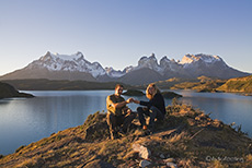 Sundowner im NP Torres del Paine