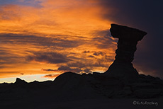 Sonnenuntergang im NP Ischigualasto