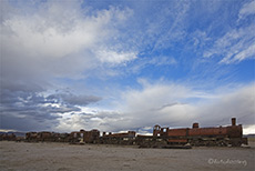 Eisenbahnfriedhof bei Uyuni