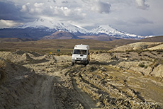 Auf dem Weg zum Salar de Surire