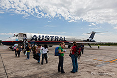 Weiterflug von Buenos Aires nach Ushuaia